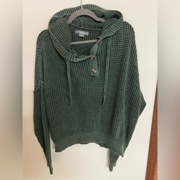 Natural reflections Knit Hoodie Sweater size XL - Picture 2 of 8